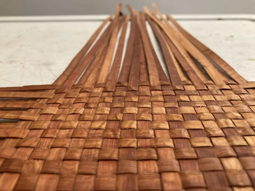 Two-Day Beginner Hat Making Workshop: Cedar Bark Weaving