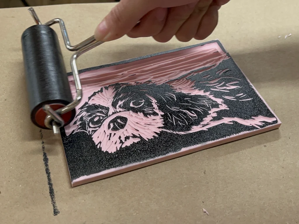 Lino Block Printmaking