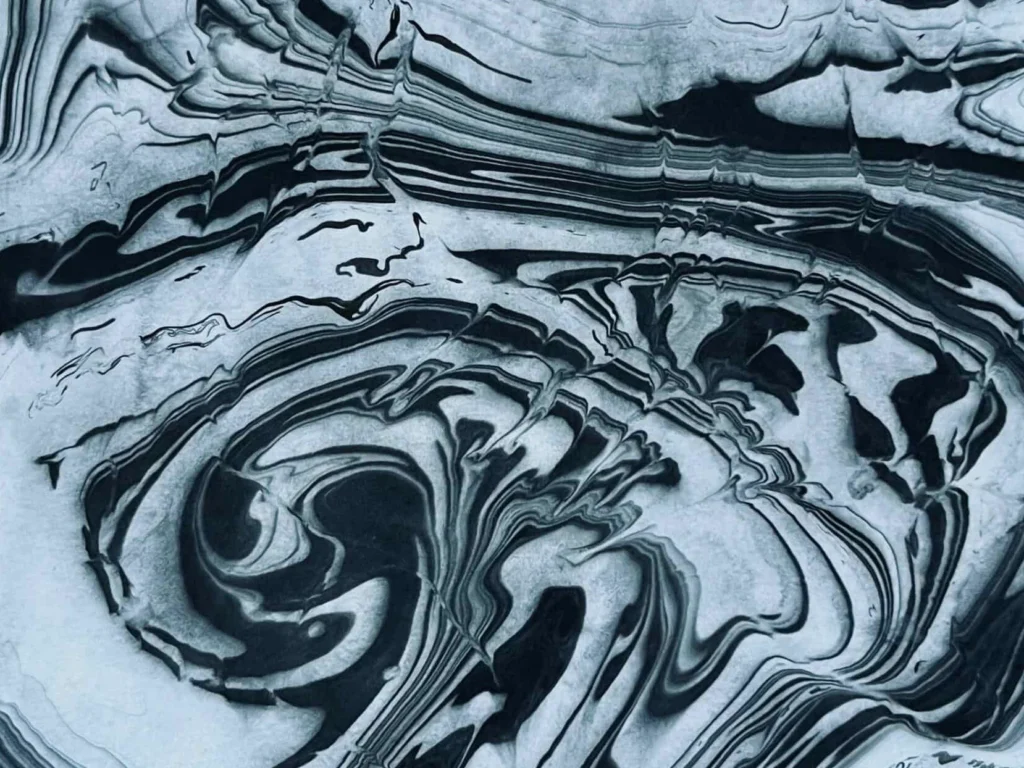 Suminagashi Japanese Ink Marbling