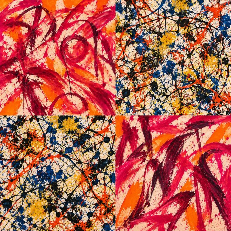 Lee Krasner & Jackson Pollock Art Workshop